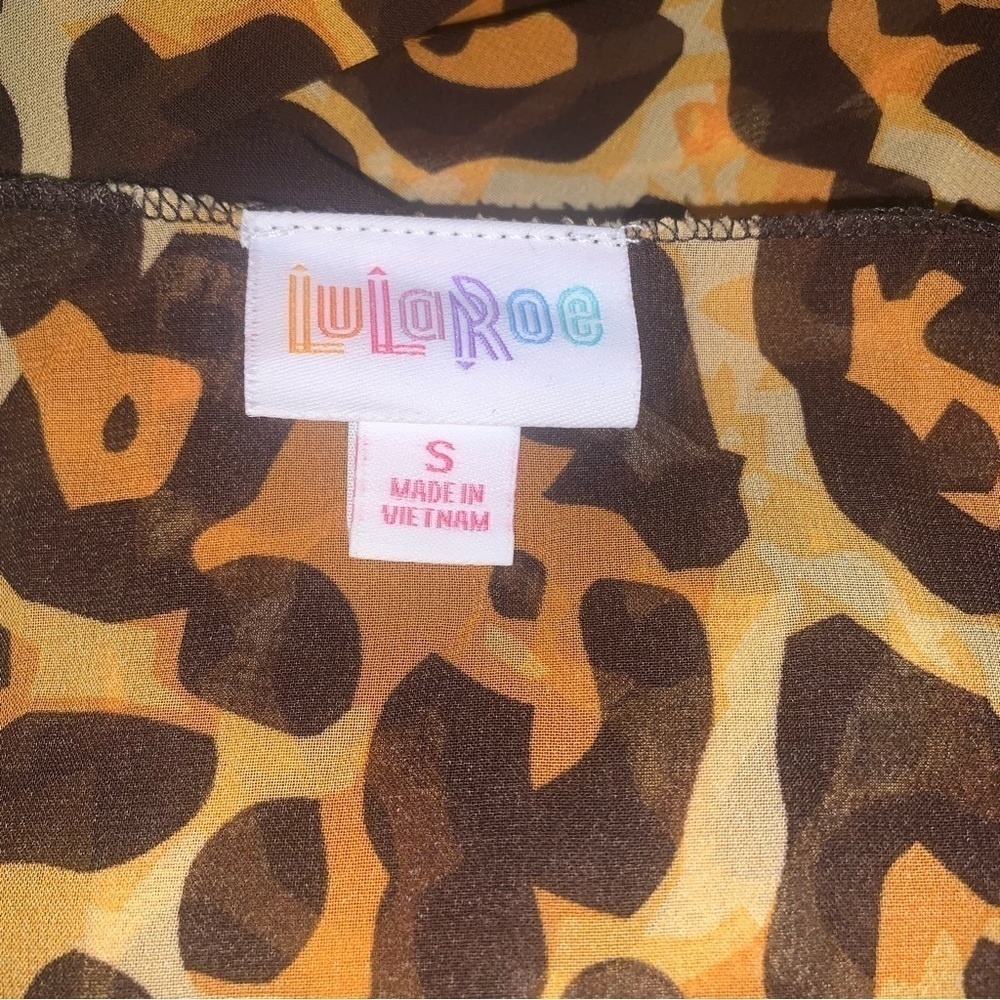 NWT Lularoe Shirley Cover-up, sz S - Picture 6 of 6